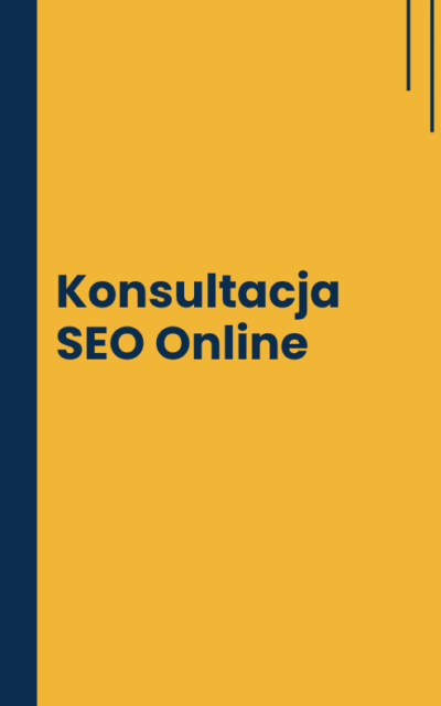 Konsultacja SEO Online (1h)