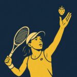 Z Wimbledonu do Chin, czyli jak Iga serwuje truskawki?